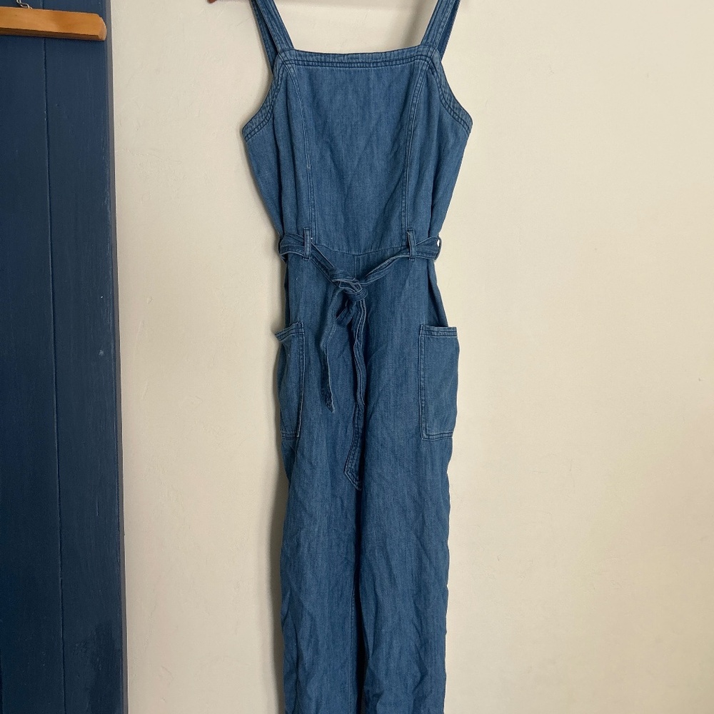 Old Navy denim jump suit